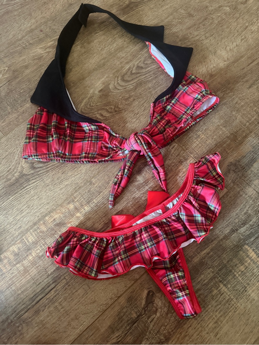 Starline Lingerie Naughty Schoolgirl Bra Set Stripper Bedroom Roleplay Halloween